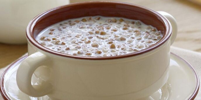 boekweitpap met kefir voor gewichtsverlies